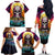 Skull Space Family Matching Off Shoulder Long Sleeve Dress and Hawaiian Shirt I'll Put You In The Trunk - Wonder Print Shop