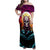 Skull Space Family Matching Off Shoulder Maxi Dress and Hawaiian Shirt I'll Put You In The Trunk - Wonder Print Shop