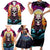 Skull Space Family Matching Short Sleeve Bodycon Dress and Hawaiian Shirt I'll Put You In The Trunk - Wonder Print Shop