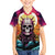 Skull Space Family Matching Short Sleeve Bodycon Dress and Hawaiian Shirt I'll Put You In The Trunk - Wonder Print Shop