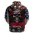 Skull Hoodie American Demon - Wonder Print Shop