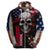 Skull Hoodie American Demon - Wonder Print Shop