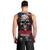 Skull Men Tank Top American Demon - Wonder Print Shop