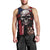 Skull Men Tank Top American Demon - Wonder Print Shop