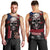 Skull Men Tank Top American Demon - Wonder Print Shop