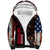 Skull Sherpa Hoodie American Demon - Wonder Print Shop