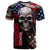 Skull T Shirt American Demon - Wonder Print Shop