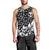 Skull Men Tank Top Cute Skull Fun and Floral - Wonder Print Shop