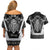 Odin The Viking God Couples Matching Off Shoulder Short Dress and Hawaiian Shirt - Wonder Print Shop