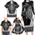 Odin The Viking God Family Matching Long Sleeve Bodycon Dress and Hawaiian Shirt - Wonder Print Shop