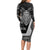 Odin The Viking God Long Sleeve Bodycon Dress - Wonder Print Shop