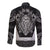 Odin The Viking God Long Sleeve Button Shirt - Wonder Print Shop