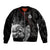 Viking Valhalla Bomber Jacket Skull And Axe - Wonder Print Shop