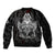 Viking Valhalla Bomber Jacket Skull And Axe - Wonder Print Shop