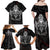 Viking Valhalla Family Matching Off Shoulder Maxi Dress and Hawaiian Shirt Skull And Axe - Wonder Print Shop