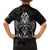 Viking Valhalla Family Matching Puletasi Dress and Hawaiian Shirt Skull And Axe - Wonder Print Shop