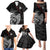 Viking Valhalla Family Matching Puletasi Dress and Hawaiian Shirt Skull And Axe - Wonder Print Shop