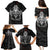 Viking Valhalla Family Matching Puletasi Dress and Hawaiian Shirt Skull And Axe - Wonder Print Shop