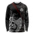 Viking Valhalla Long Sleeve Shirt Skull And Axe - Wonder Print Shop