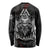 Viking Valhalla Long Sleeve Shirt Skull And Axe - Wonder Print Shop