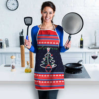Merry Christmas Nurse Apron Stethoscope Tree Nurses and Medical Workers - Wonder Print Shop