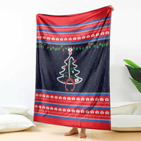 Merry Christmas Nurse Blanket Stethoscope Tree Nurses and Medical Workers - Wonder Print Shop