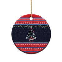 Merry Christmas Nurse Ceramic Ornament Stethoscope Tree Nurses and Medical Workers - Wonder Print Shop
