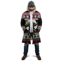 Funny Bigfoot Christmas Cloak Xmas Holiday Patterns - Wonder Print Shop