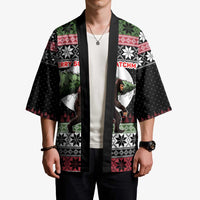 Funny Bigfoot Christmas Kimono Xmas Holiday Patterns - Wonder Print Shop