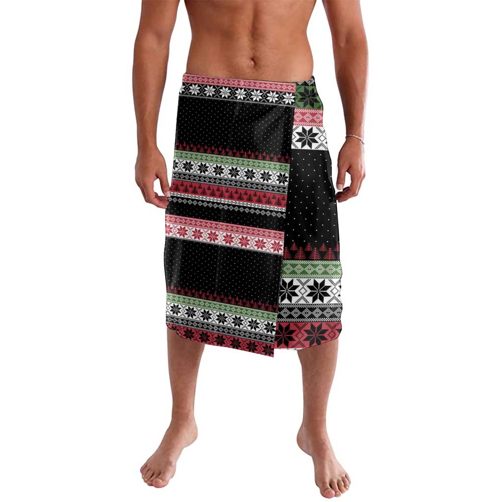 Funny Bigfoot Christmas Lavalava Xmas Holiday Patterns - Wonder Print Shop