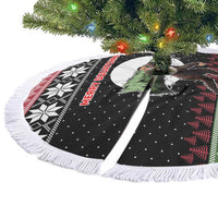 Funny Bigfoot Christmas Tree Skirt Xmas Holiday Patterns - Wonder Print Shop