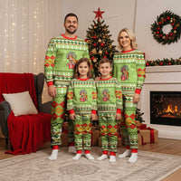 Funny Cat Merry Christmas Pajama Set Xmas Holiday Patterns - Wonder Print Shop