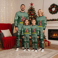 Funny Christmas Gift Beagle Christmas Pajama Set Xmas Holiday Patterns - Wonder Print Shop
