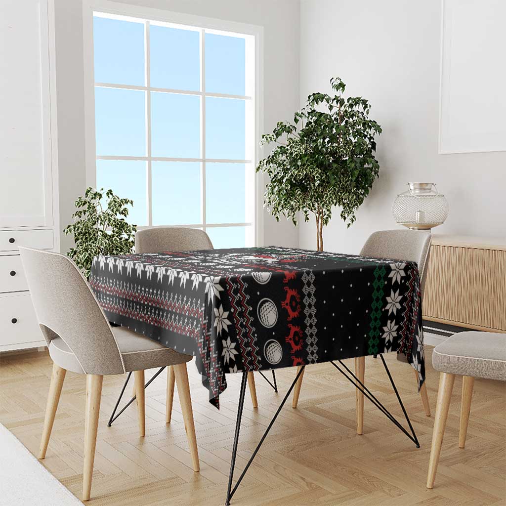 Golf Sucks Christmas Tablecloth Xmas Holiday Patterns - Wonder Print Shop