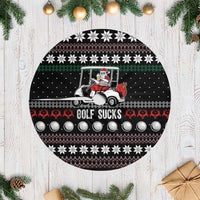 Golf Sucks Christmas Tree Skirt Xmas Holiday Patterns - Wonder Print Shop