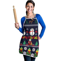 Lego Awesome Christmas Apron Funny Xmas Holiday Patterns - Wonder Print Shop