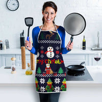 Lego Awesome Christmas Apron Funny Xmas Holiday Patterns - Wonder Print Shop