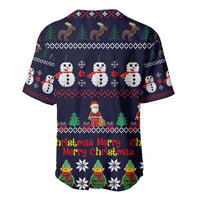 Lego Awesome Christmas Baseball Jersey Funny Xmas Holiday Patterns - Wonder Print Shop