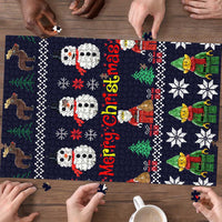 Lego Awesome Christmas Puzzle Funny Xmas Holiday Patterns - Wonder Print Shop