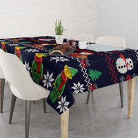 Lego Awesome Christmas Tablecloth Funny Xmas Holiday Patterns - Wonder Print Shop
