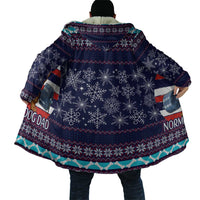 Don't Be A Normal Dog Dad Christmas Cloak Funny Xmas Holiday Patterns - Wonder Print Shop