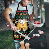 Drinker Bell Christmas Apron Funny Xmas Holiday Patterns - Wonder Print Shop