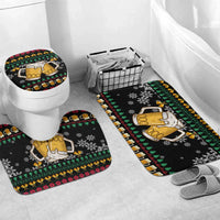 Drinker Bell Christmas Bathroom Set Funny Xmas Holiday Patterns - Wonder Print Shop