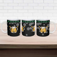 Drinker Bell Christmas Ceramic Mug Funny Xmas Holiday Patterns - Wonder Print Shop