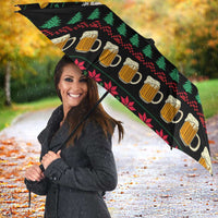 Drinker Bell Christmas Umbrella Funny Xmas Holiday Patterns - Wonder Print Shop