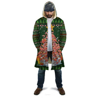 Flamingo Christmas Tree Christmas Cloak Funny Xmas Holiday Patterns - Wonder Print Shop