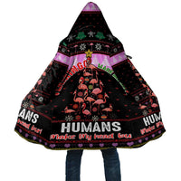 Flamingo Make Me Happy Christmas Cloak Funny Xmas Holiday Patterns - Wonder Print Shop