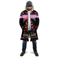 Flamingo Make Me Happy Christmas Cloak Funny Xmas Holiday Patterns - Wonder Print Shop