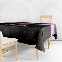 Flamingo Make Me Happy Christmas Tablecloth Funny Xmas Holiday Patterns - Wonder Print Shop
