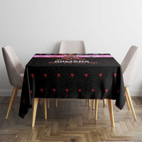 Flamingo Make Me Happy Christmas Tablecloth Funny Xmas Holiday Patterns - Wonder Print Shop